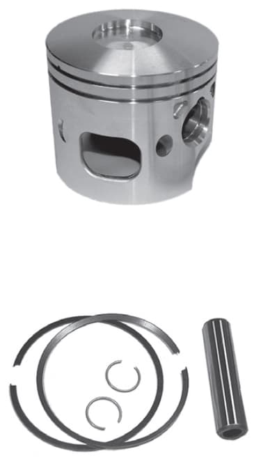 New Red Rhino / Johnson & Evinrude 2001-2005 Cast Piston for V6 90° Looper Ficht 3.3L Powerhead